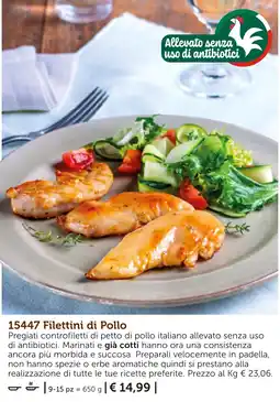 Bofrost Filettini di Pollo offerta