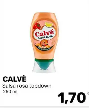 Calvé Salsa rosa topdown