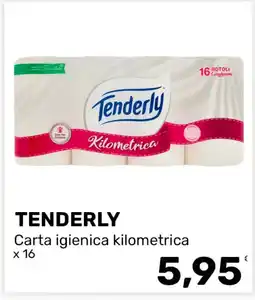 Iper Tosano Tenderly Carta igienica kilometrica offerta