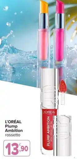 Iperal L'ORÉAL Plump Ambition rossetto offerta