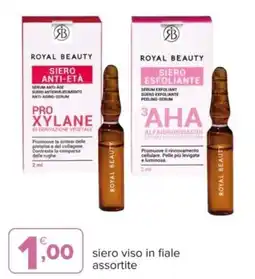 Iperal siero viso in fiale assortite offerta