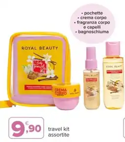 Iperal Royal Beauty travel kit offerta