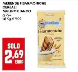 Panorama Fisarmoniche Cereali Mulino Bianco offerta