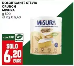 Panorama Dolcificante Stevia Crunch Misura offerta