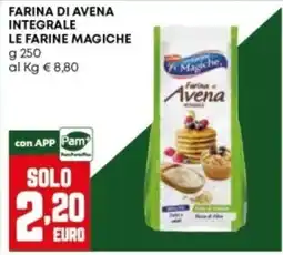 Panorama Farina di avena integrale Le farine magiche offerta