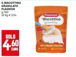 Panorama Biscottino granulato Plasmon offerta