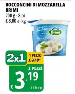 Tigros Bocconcini di mozzarella Brimi offerta