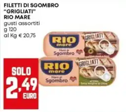 Panorama Filetti di sgombro grigliati Rio mare offerta