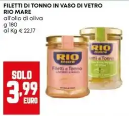 Panorama Filetti di Tonno Rio Mare offerta