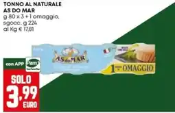 Panorama Tonno al naturale As do Mar offerta