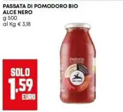 Panorama Passata di pomodoro bio Alce Nero offerta