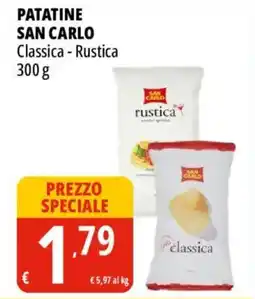 Tigros Patatine San Carlo Classica - Rustica offerta