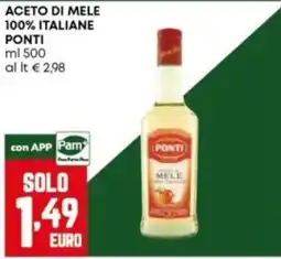 Panorama Aceto di mele Ponti offerta
