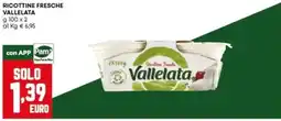 Panorama Ricottine fresche Vallelata offerta