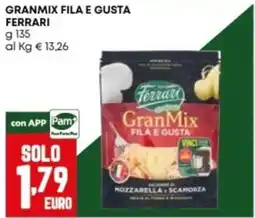 Panorama Ferrari GranMix Fila e Gusta offerta