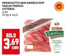 Panorama Prosciutto San Daniele DOP Citterio offerta