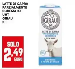 Panorama Latte di capra parzialmente scremato Girau offerta