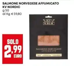Panorama Salmone norvegese affumicato KV Nordic offerta