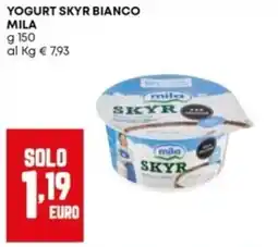 Panorama Mila yogurt skyr bianco offerta