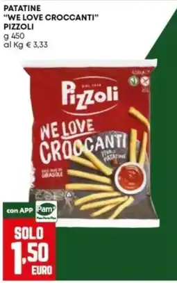 Panorama Patatine We Love Croccanti Pizzoli offerta