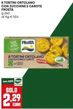 Panorama Tortini ortolano con zucchine e carote Frosta offerta