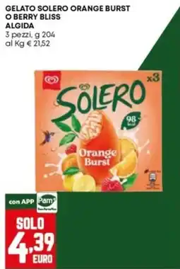 Panorama Solero Orange Burst offerta