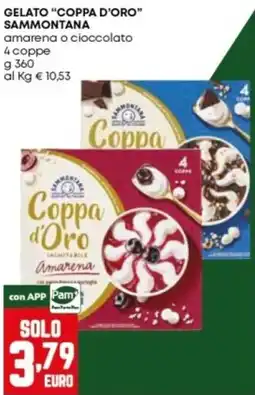 Panorama Gelato Coppa d'Oro Sammontana offerta