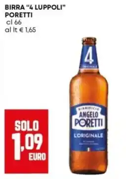Panorama Birra 4 Luppoli Poretti offerta