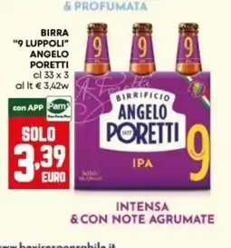 Panorama Birra 9 Luppoli Angelo Poretti offerta