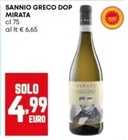Panorama Sannio Greco DOP Mirata offerta