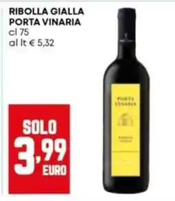 Panorama Ribolla gialla Porta Vinaria offerta