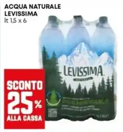 Panorama Acqua naturale Levissima offerta