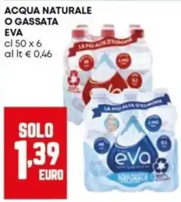 Panorama Acqua naturale Eva offerta