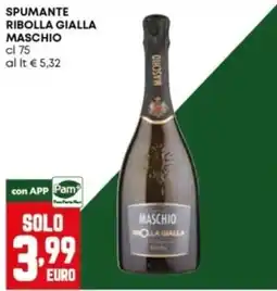 Panorama Spumante ribolla gialla maschio offerta
