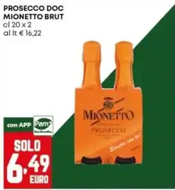 Panorama Prosecco Doc Mionetto Brut offerta