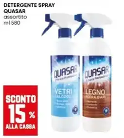 Panorama Detergente spray Quasar assortito offerta