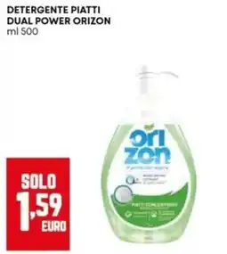 Panorama Detergente piatti dual power orizon offerta