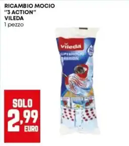 Panorama Ricambio mocio '3 action' Vileda offerta