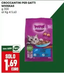 Panorama Croccantini per gatti Whiskas offerta