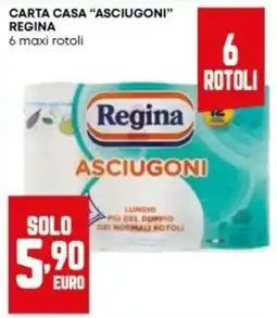 Panorama Carta casa asciugoni Regina offerta