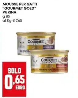 Panorama Mousse per gatti Gourmet Gold Purina offerta