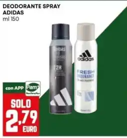 Panorama Deodorante spray adidas offerta
