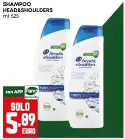 Panorama Shampoo head&shoulders classic clean offerta