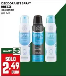 Panorama Deodorante spray breeze assortito offerta