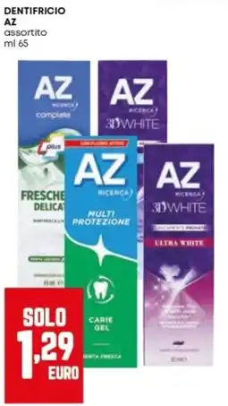 Panorama Dentifricio AZ assortito offerta
