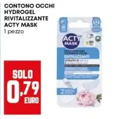 Panorama Contono occhi hydrogel rivitalizzante Acty Mask offerta
