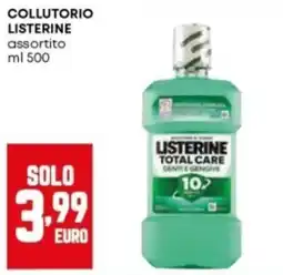 Panorama Collutorio Listerine Total Care offerta