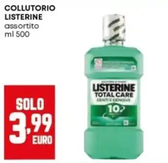 Panorama Collutorio Listerine Total Care offerta