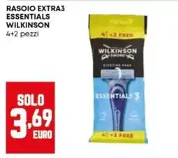 Panorama Rasoio extra3 essentials Wilkinson offerta