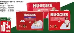 Panorama Pannolini Huggies Little Movers offerta